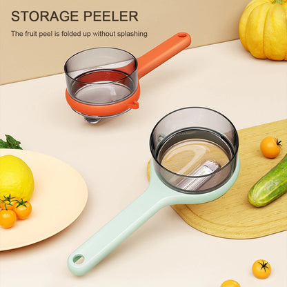 Multifunctional Peeling Knife with Storage Box