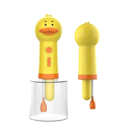 Yellow Duck Pet Bath Foam Dispenser