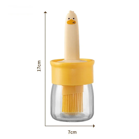 Cute Duck Silicone Oil Brush For Kitchen