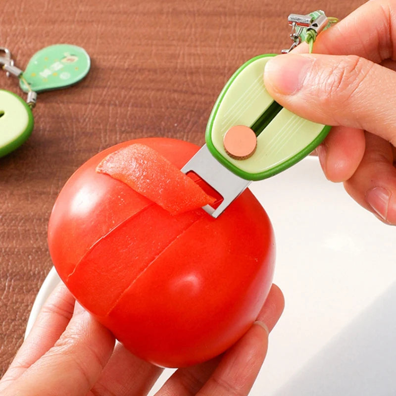 Mini Stainless Steel Retractable Fruit Peeler