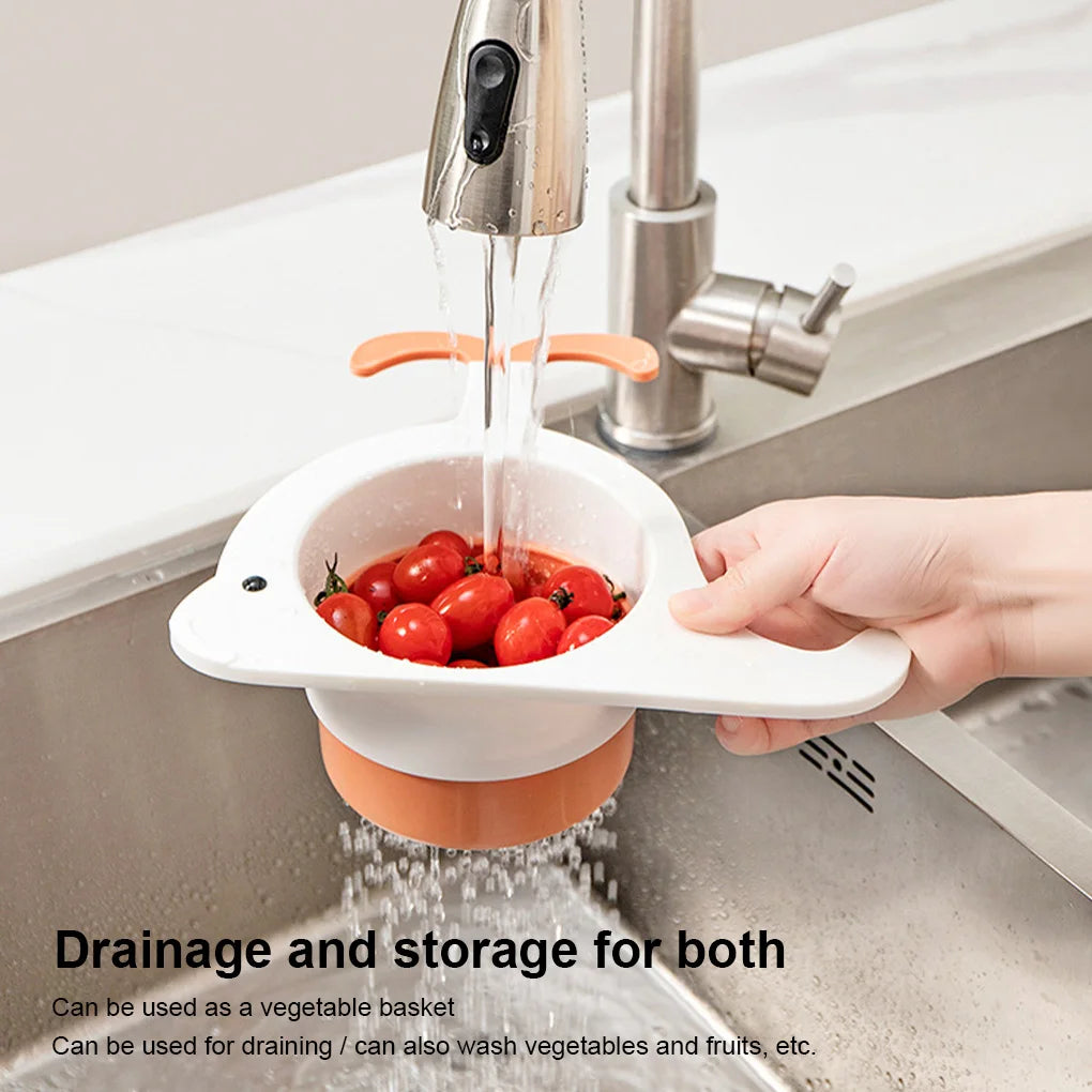 Multifunctional Sink Drain Basket & Strainer