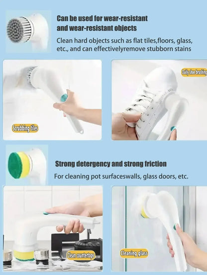 Multi-functional Electric Cleaning Brush